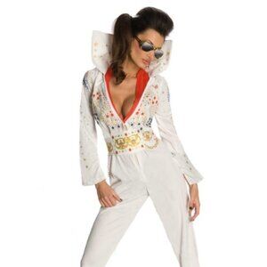 Elvis Woman's Secret Wishes Sexy Jumpsuit Costume